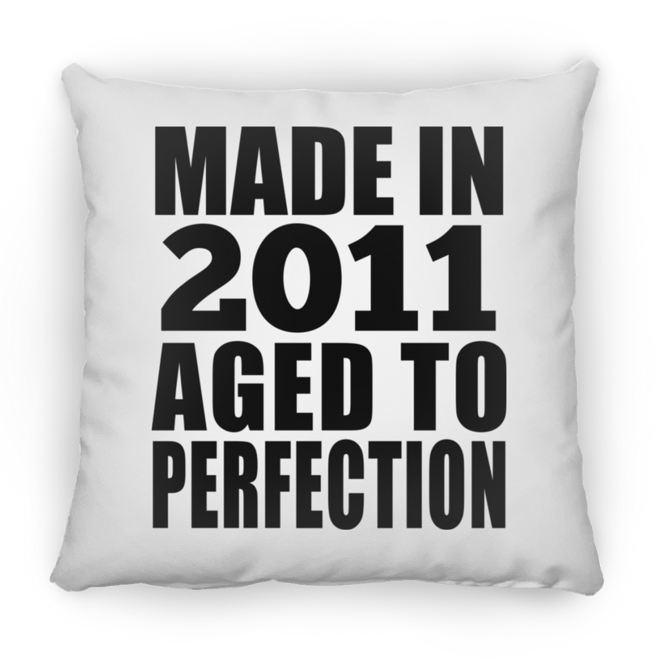 13th Birthday Made In 2011 Aged to Perfection - Throw Pillow