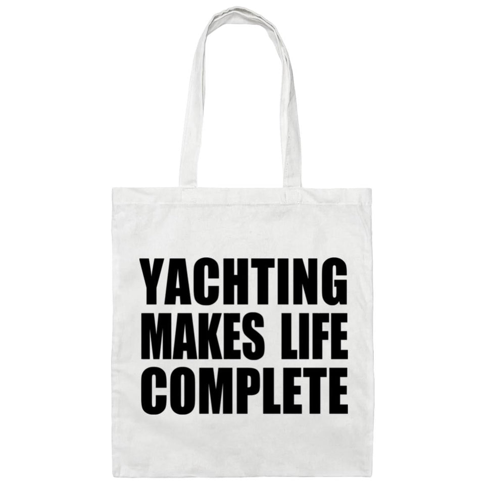 Yachting Makes Life Complete - Tote Bag White