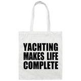 Yachting Makes Life Complete - Tote Bag White