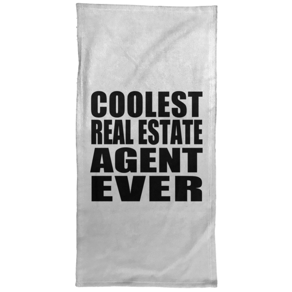 Coolest Real Estate Agent Ever - Hand Towel