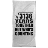56th Anniversary Square Root of 3136 Years Who's Counting - Hand Towel