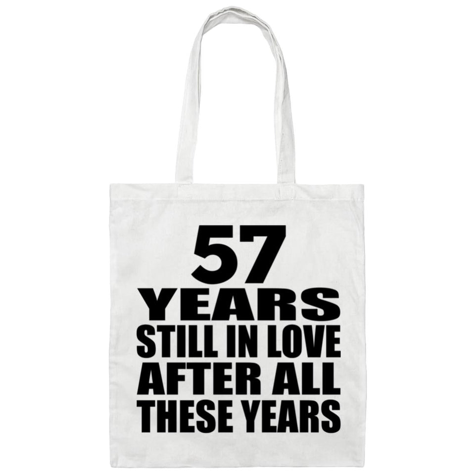 57th Anniversary 57 Years Still In Love After Years - Tote Bag White
