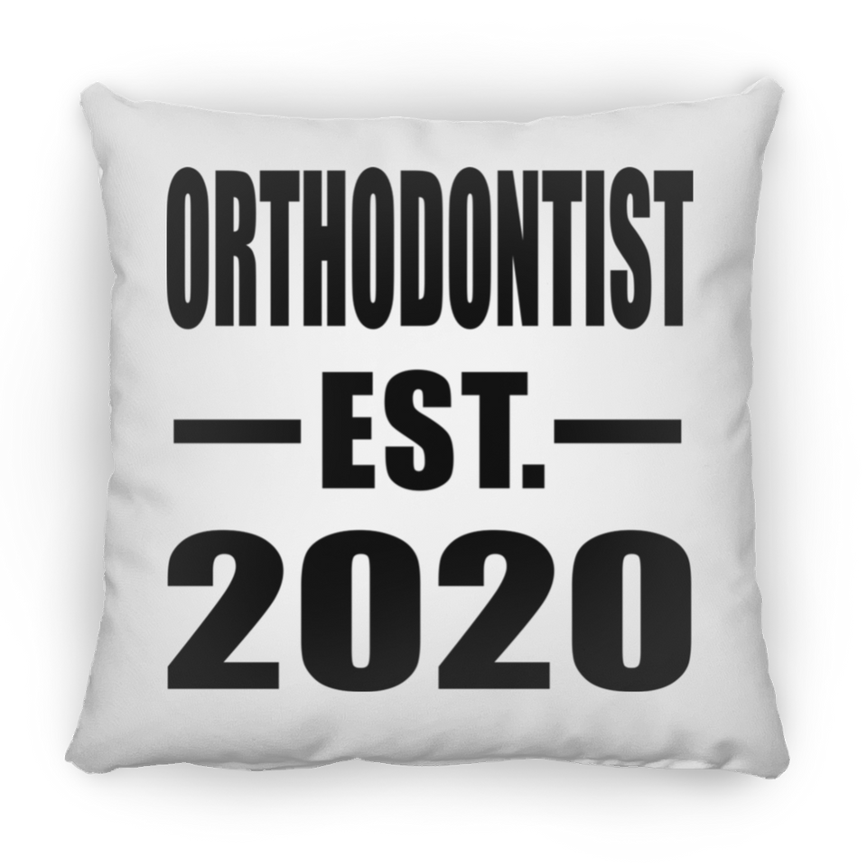 Orthodontist Established EST. 2020 - Throw Pillow