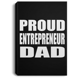 Proud Entrepreneur Dad - Canvas Portrait