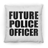 Future Police Officer - Throw Pillow