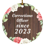 Corrections Officer Since 2023 - Circle Ornament A