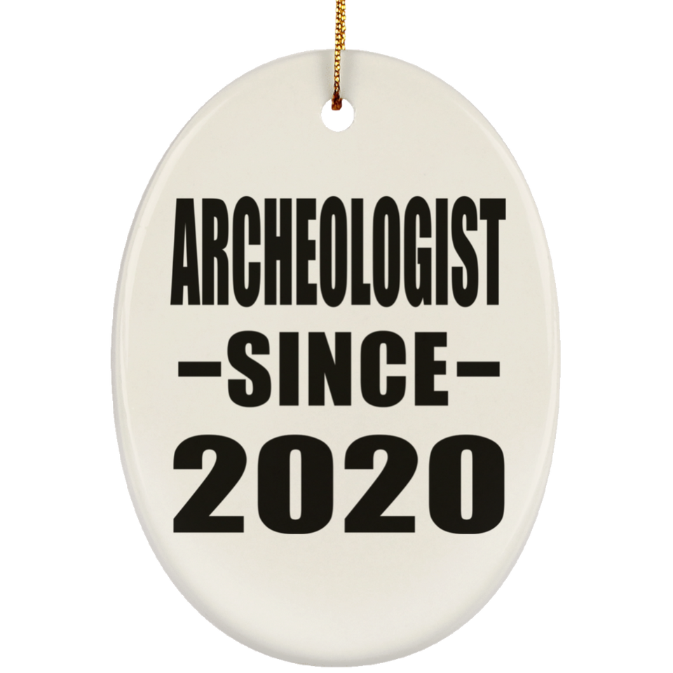 Archeologist Since 2020 - Oval Ornament
