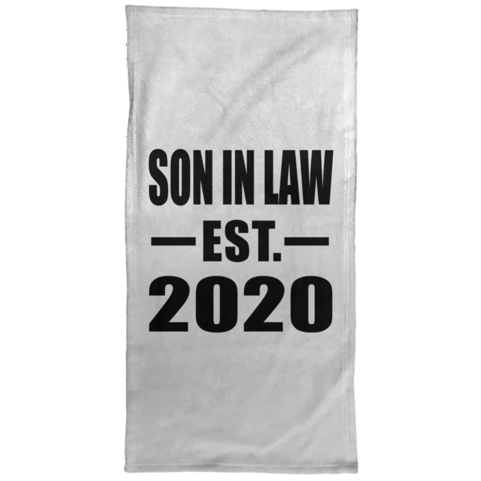 Son In Law Established EST. 2020 - Hand Towel
