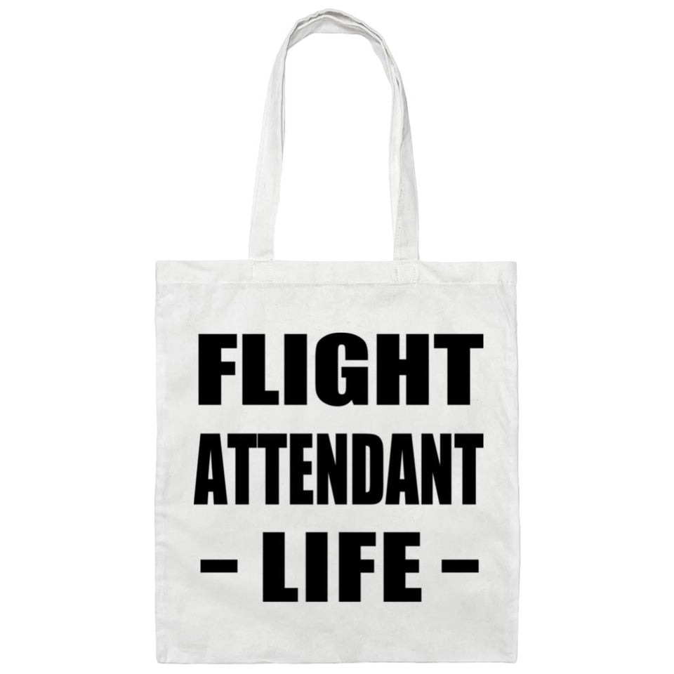 Flight Attendant Life - Tote Bag White