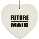 Future Maid - Heart Ornament