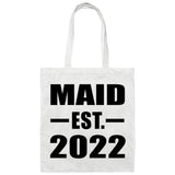 Maid Established EST. 2022 - Tote Bag White