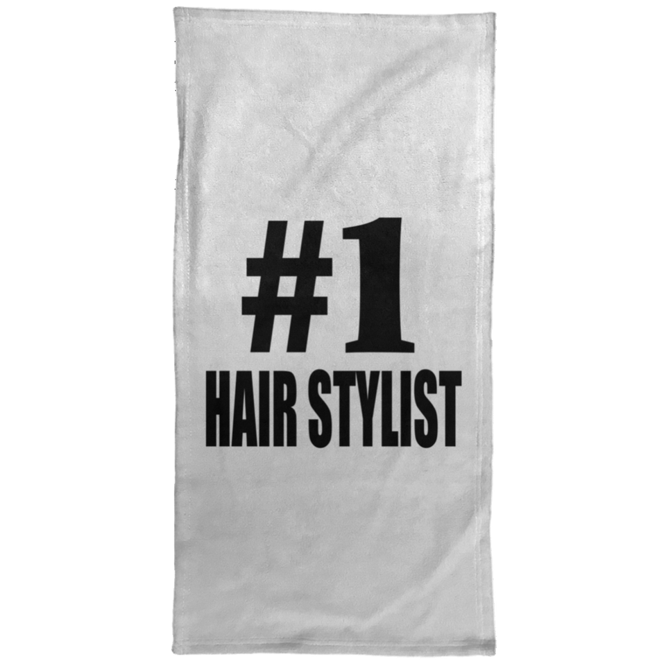 Number One #1 Hair Stylist - Hand Towel