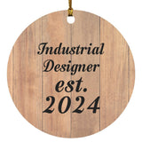 Industrial Designer Established Est. 2024 - Circle Ornament C
