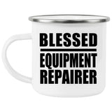 Blessed Equipment Repairer - 12oz Camping Mug