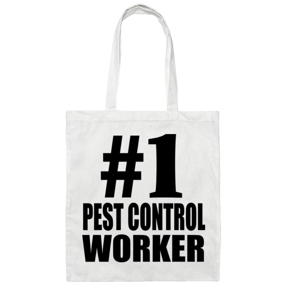 Number One #1 Pest Control Worker - Tote Bag White