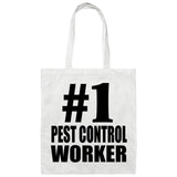 Number One #1 Pest Control Worker - Tote Bag White
