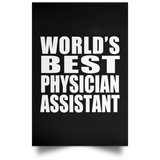 World's Best Physician Assistant - Poster Portrait