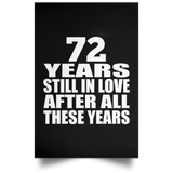 72nd Anniversary 72 Years Still In Love After These Years - Poster Portrait