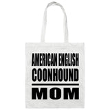American English Coonhound Mom - Tote Bag White