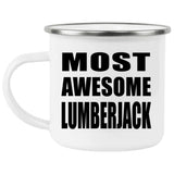 Most Awesome Lumberjack - 12oz Camping Mug