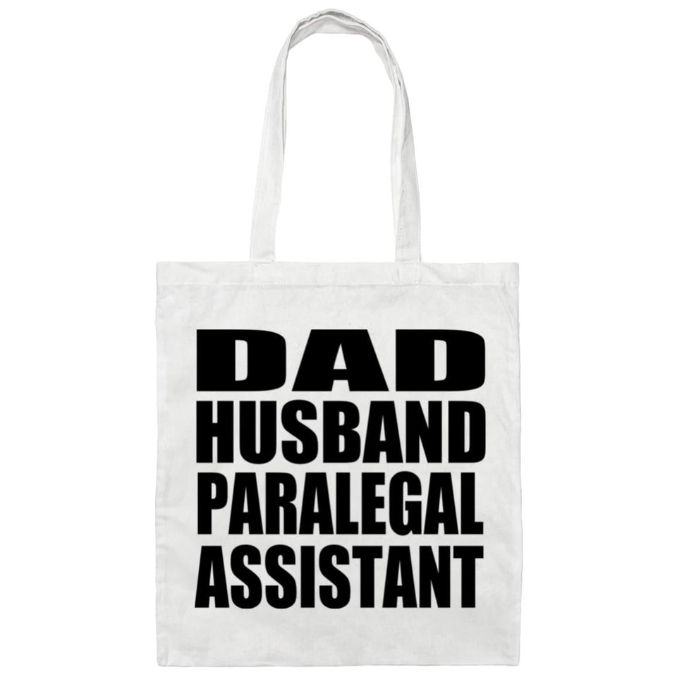 Dad Husband Paralegal Assistant - Tote Bag White