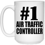Number One #1 Air Traffic Controller - 15 Oz Coffee Mug