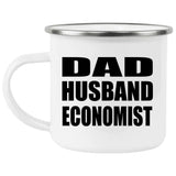 Dad Husband Economist - 12oz Camping Mug