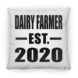 Dairy Farmer Established EST. 2020 - Throw Pillow