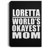 Loretta World's Okayest Mom - Canvas Portrait