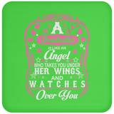 Grandmother Is Like An Angel Takes You Under Her Wings - Drink Coaster