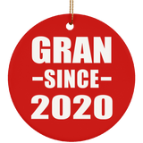 Gran Since 2020 - Circle Ornament