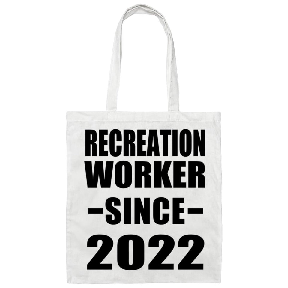 Recreation Worker Since 2022 - Tote Bag White