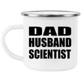 Dad Husband Scientist - 12oz Camping Mug