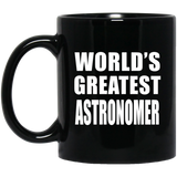 World's Greatest Astronomer - 11 Oz Coffee Mug Black