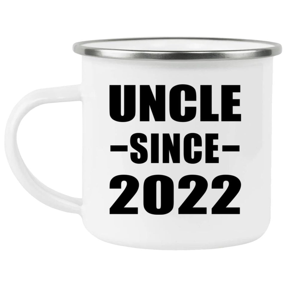 Uncle Since 2022 - 12oz Camping Mug
