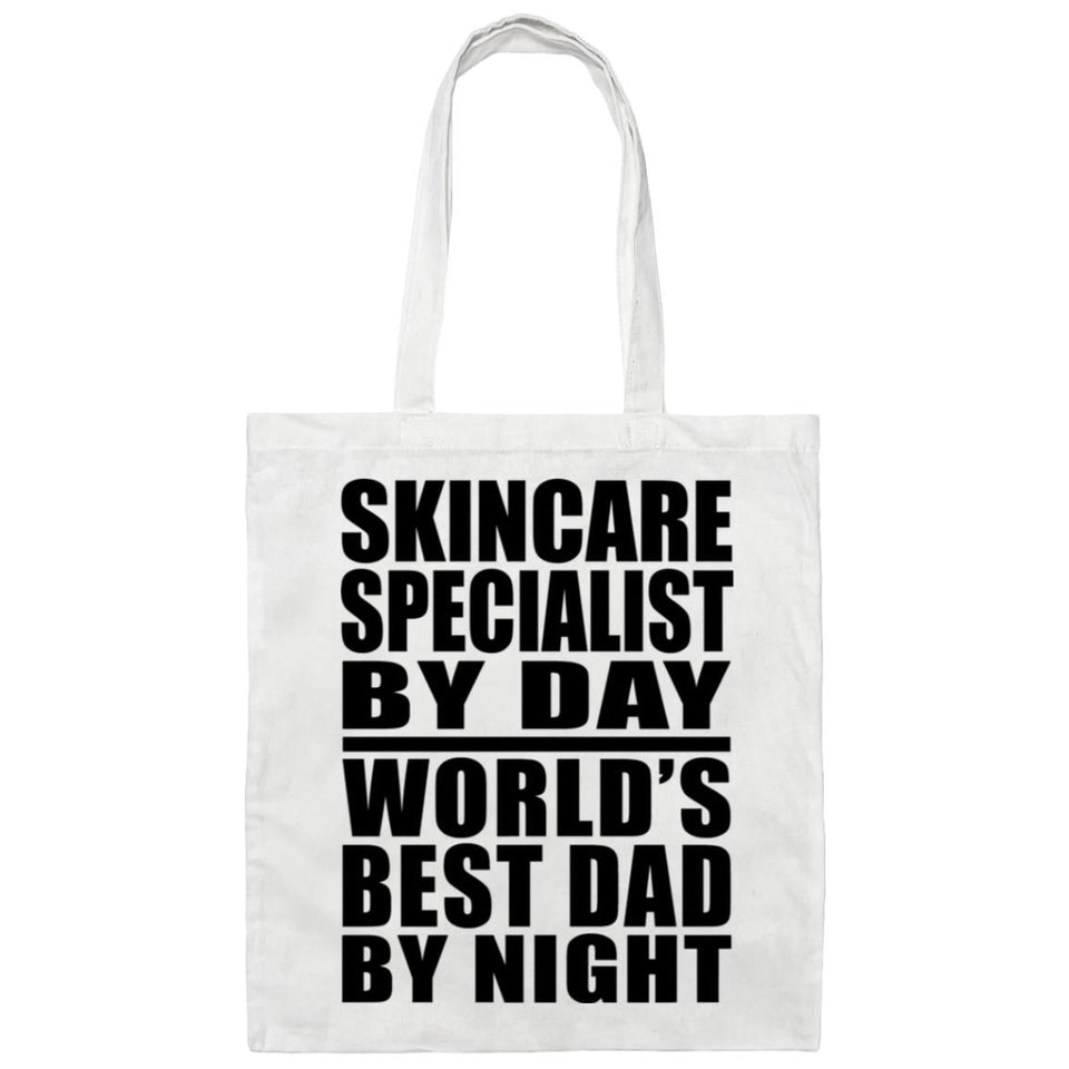 Skincare Specialist By Day World's Best Dad By Night - Tote Bag White