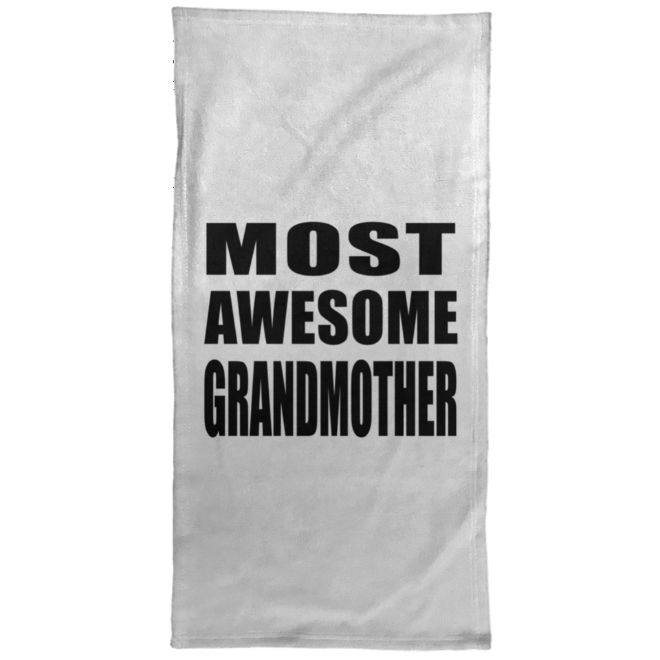 Most Awesome Grandmother - Hand Towel