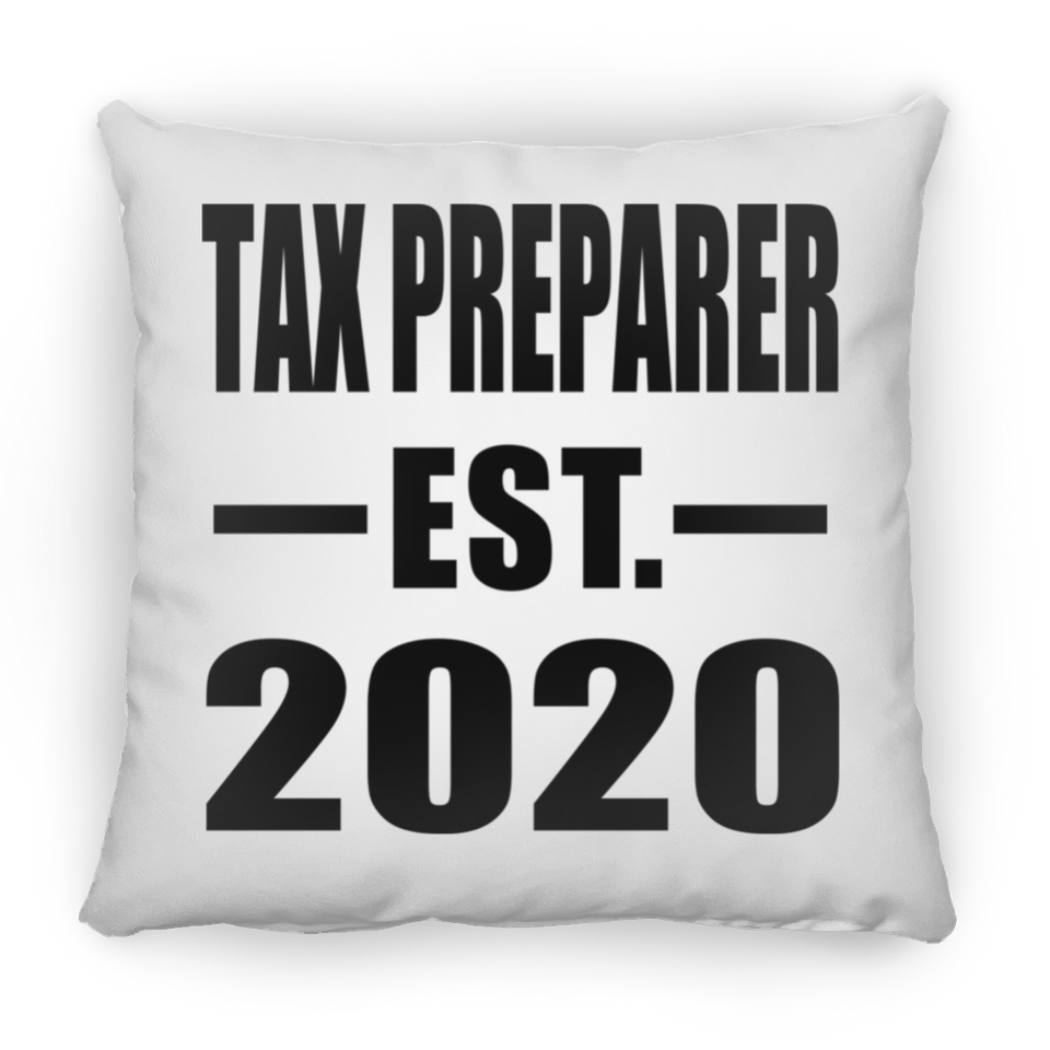 Tax Preparer Established EST. 2020 - Throw Pillow