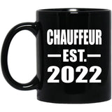 Chauffeur Established EST. 2022 - 11oz Coffee Mug Black
