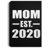 Mom Established EST. 2020 - Canvas Portrait