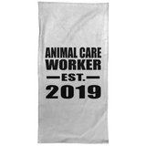 Animal Care Worker Established EST. 2019 - Hand Towel
