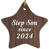 Step Son Since 2024 - Star Ornament D