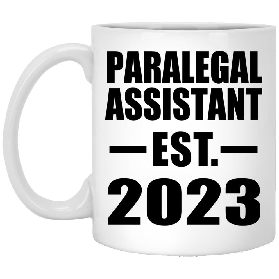 Paralegal Assistant Established EST. 2023 - 11oz Coffee Mug