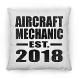 Aircraft Mechanic Established EST. 2018 - Throw Pillow