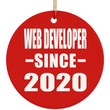Web Developer Since 2020 - Circle Ornament