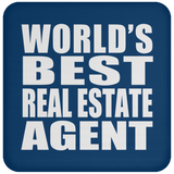 World's Best Real Estate Agent - Drink Coaster