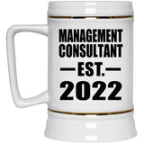 Management Consultant Established EST. 2022 - Beer Stein