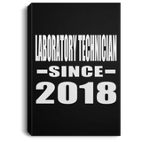 Laboratory Technician Since 2018 - Canvas Portrait