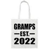 Gramps Established EST. 2022 - Tote Bag White