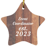 Event Coordinator Established Est. 2023 - Star Ornament E